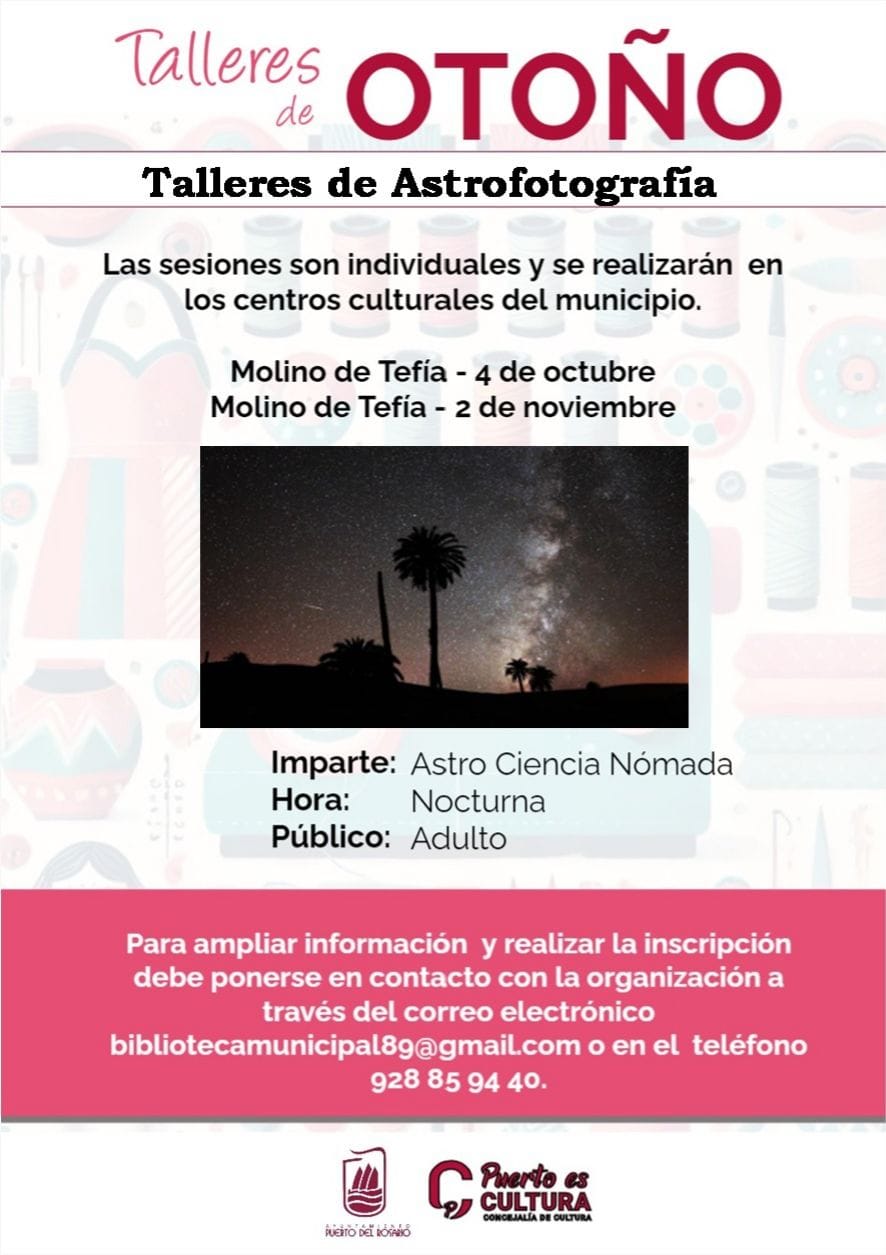Talleres de Astrofotografía